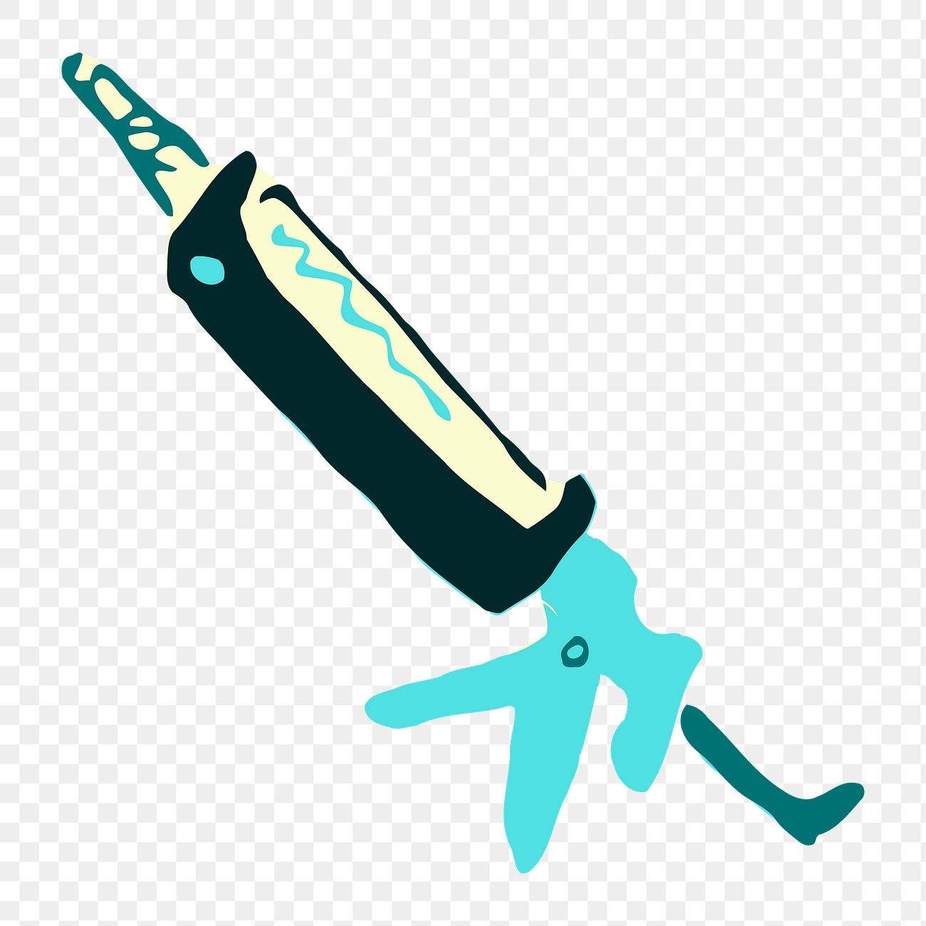 Silicone Gun heavy