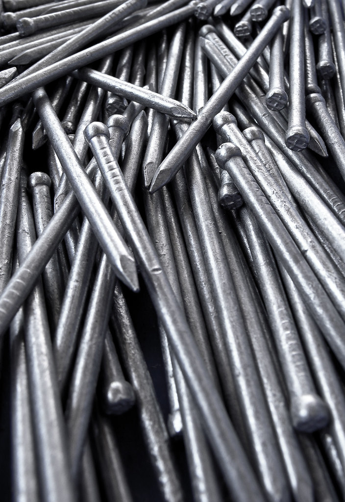 Steel nails 4"