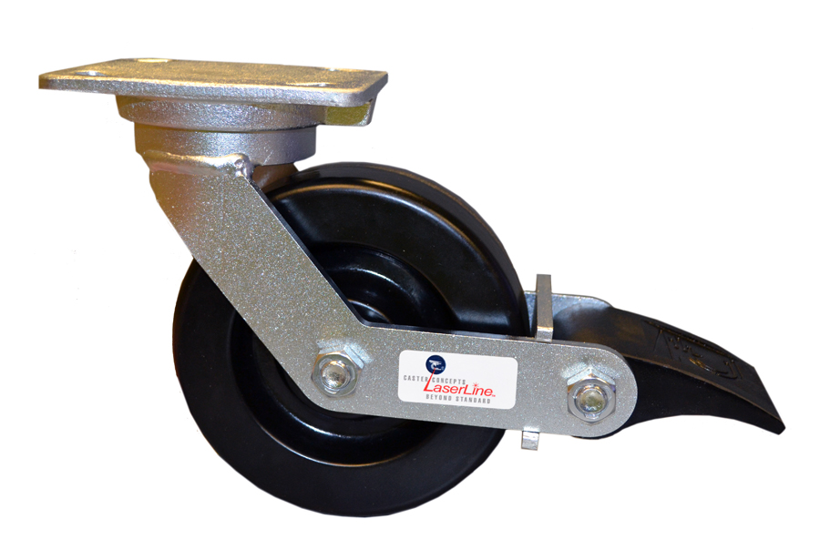 TROLLY WHEELS 5",with brake